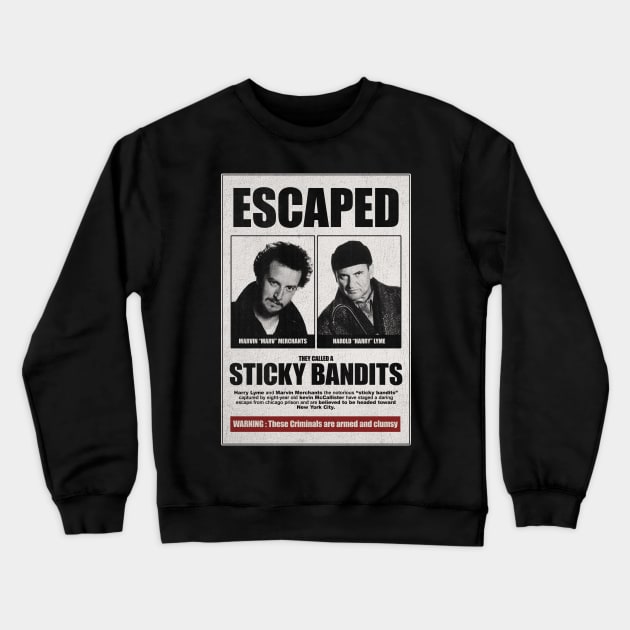 sticky bandits grunge Crewneck Sweatshirt by Genetics art